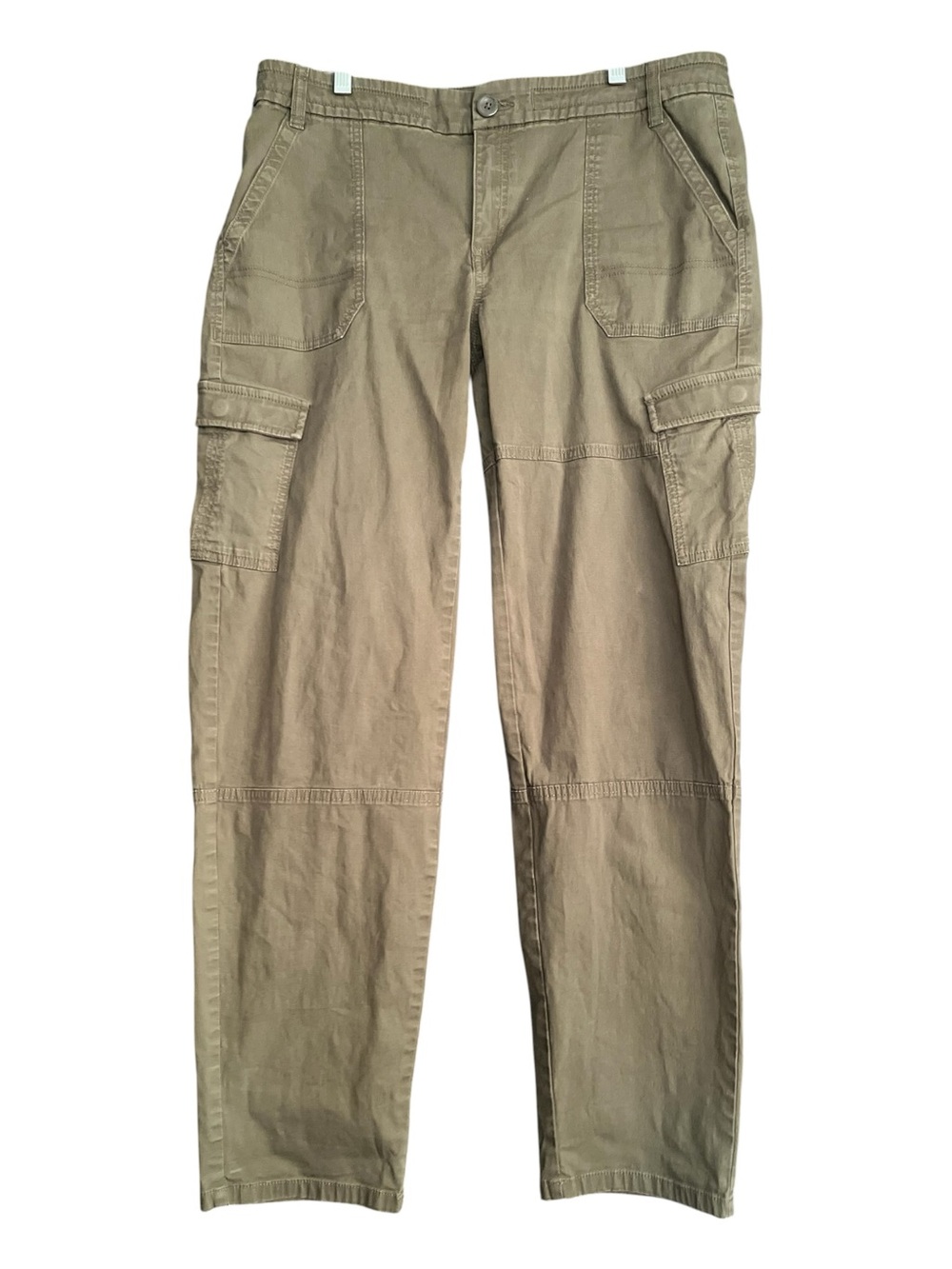 prAna Olive Green Halle Cargo Utility Hiking Pants Size 14